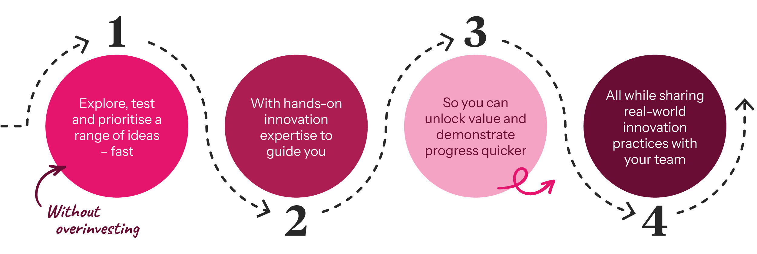 Diagram of the Greenhouse innovation programme