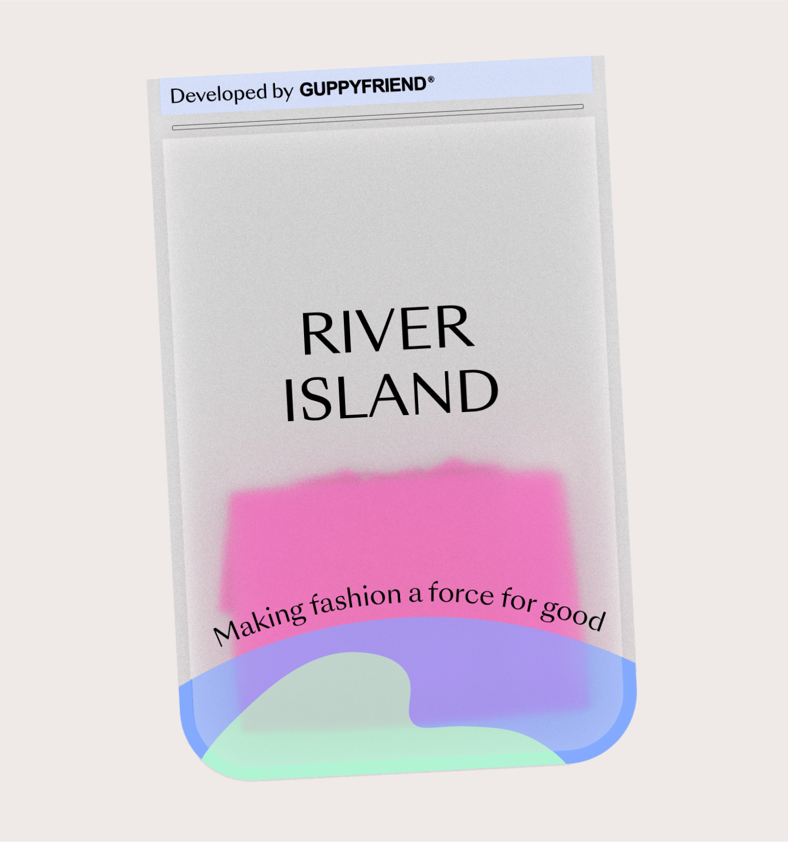 More sustainable River Island packaging