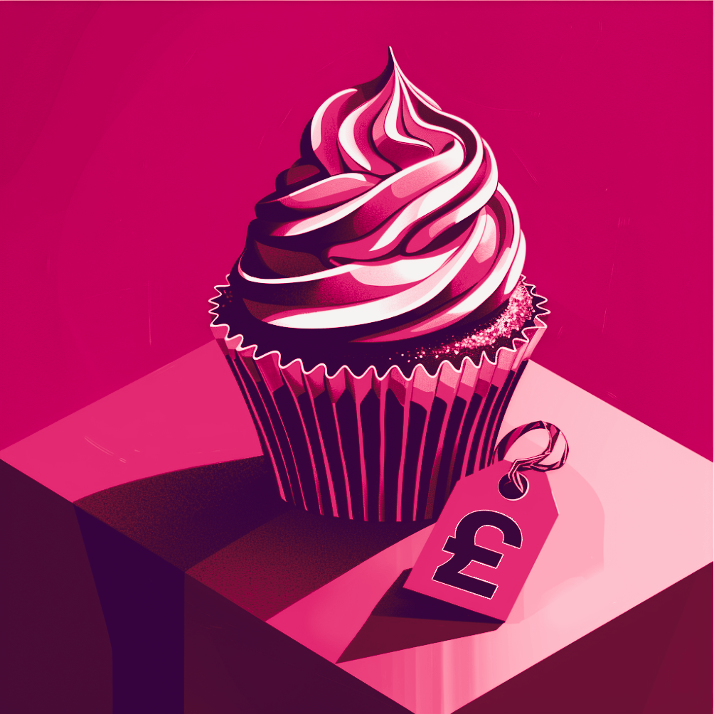 sophielisawhite_bright_illustration_a_cupcake_with_a_price_tag_8175913f-7027-4c26-ae52-7da6adf5a03c-min